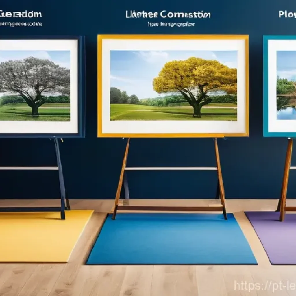 혼합현실 교육에서의 데이터 시각화 - Here are three image generation prompts in English, designed to meet your guidelines for safe and ed...